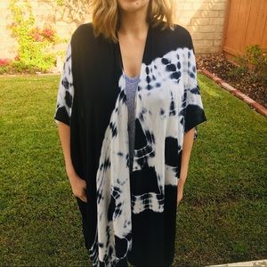 Tie Dye Shawl Wrap
